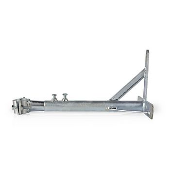 Satellite Wall Mount | Minimum wall distance: 350 mm | Maximum wall distance: 660 mm | Distance to wall: 0.00 mm | Diameter clamp: 32 - 42 mm | Steel | Silver Satellite Wall Mount | Minimum wall distance: 350 mm | Maximum wall distance: 660 mm | Distance to wall: 0.00 mm | Diameter clamp: 32 - 42 mm | Steel | Silver